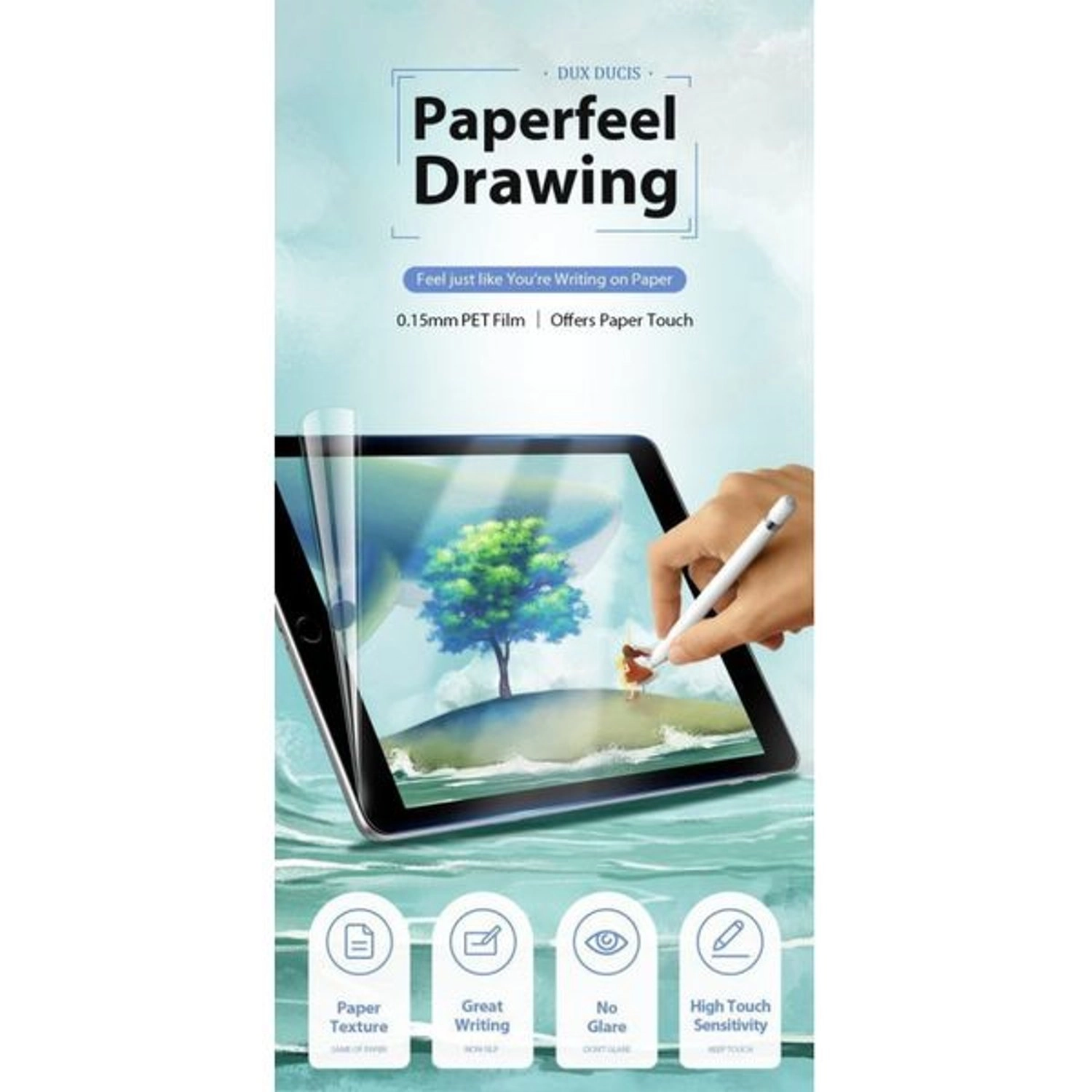 Anti-Glare Screen Protector for iPad Pro 12.9