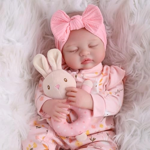 Reborn Baby Doll - 20 Inch Vinyl Sleeping Ages 3+