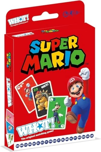 WHOT! Mau Mau Variant - Super Mario - Card Game (German)