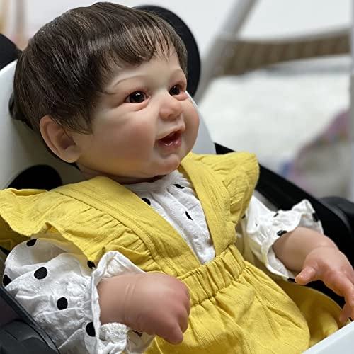 Rebirth Baby Doll - 20 Inch Vinyl Cotton Body Blue Eyes