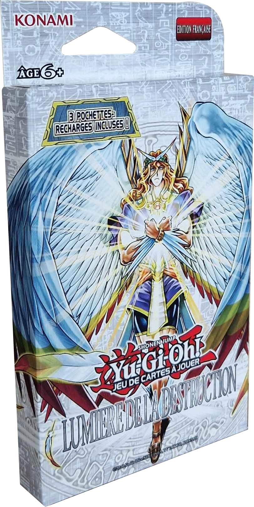 Konami Yu-Gi-Oh! Light of Destruction - French 3pcs