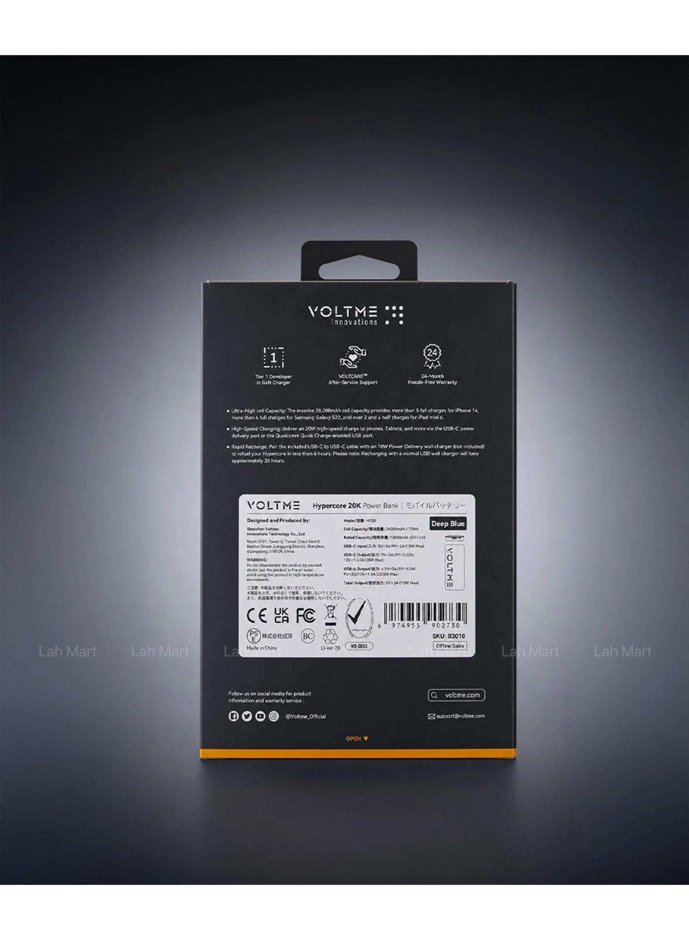 Hypercore - 20000mAh 22.5W 2