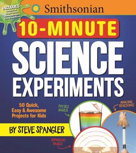 Media Lab Books 10-Minute Science Experiments - science physics chemistry