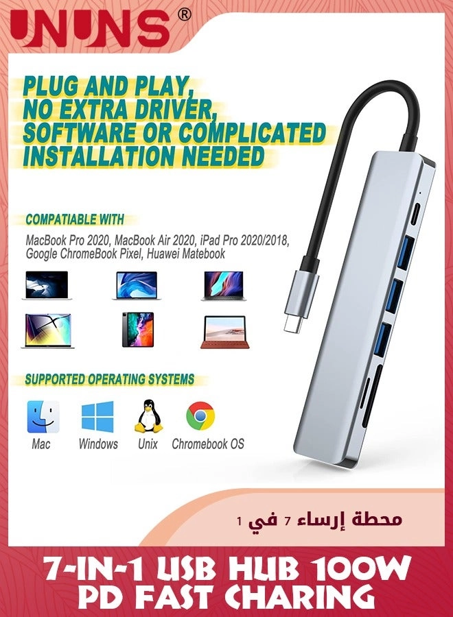 7-in-1 USB C Hub