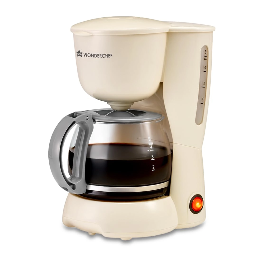 Wonderchef Home Appliances Pvt. Ltd Veneto Brew - 600ml 6 Cups Keep-warm