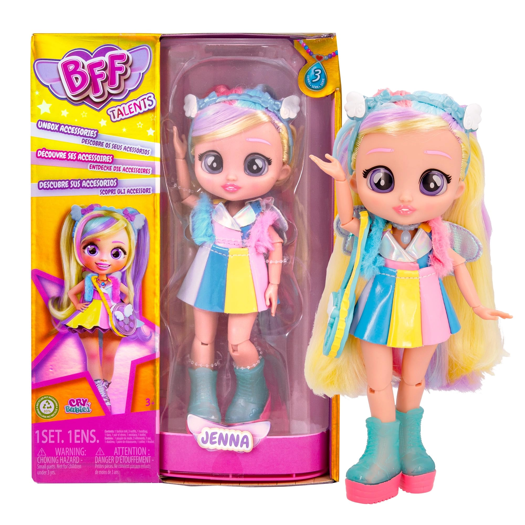 IMC Toys Jenna Doll - 20 cm Series 3 Ages 3+