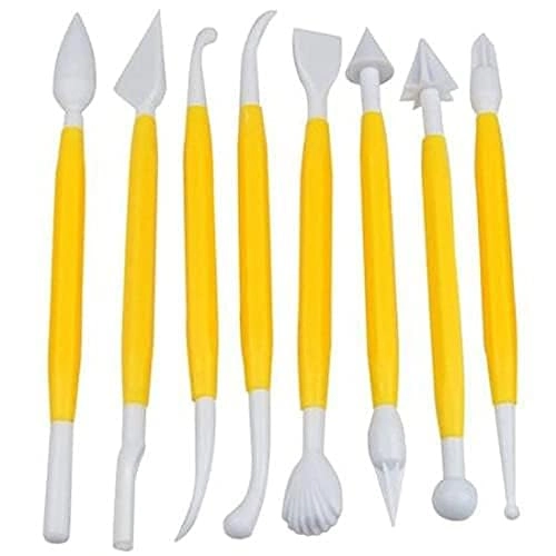 KRYTONE Polymer Clay Tools - plastic 8pcs