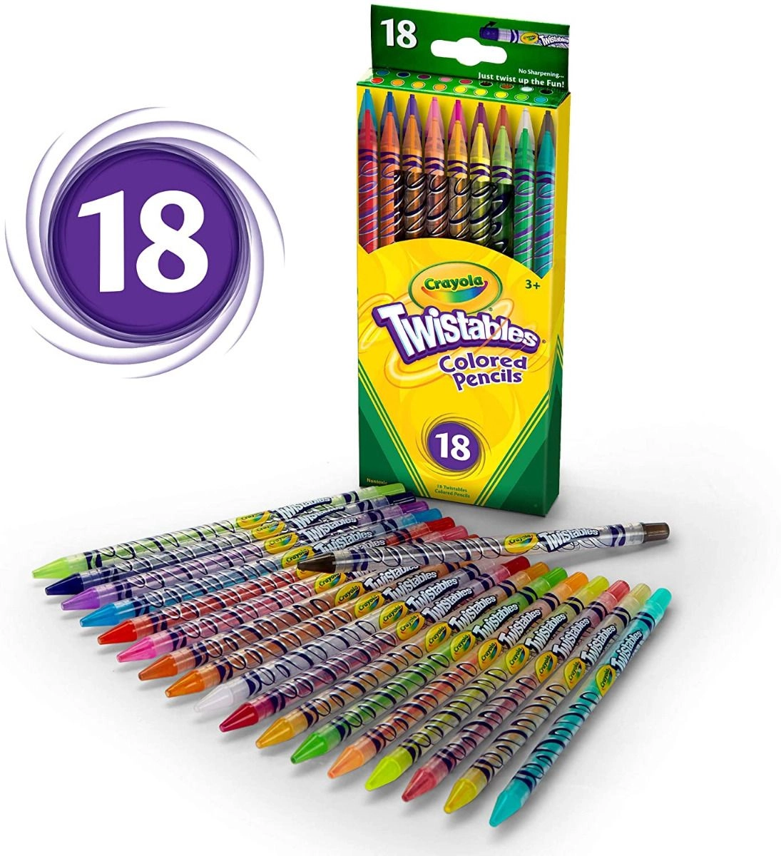 Twistables Colored Pencils - 18