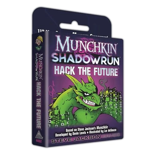 Munchkin Shadowrun Hack The Future - Card Game Expansion