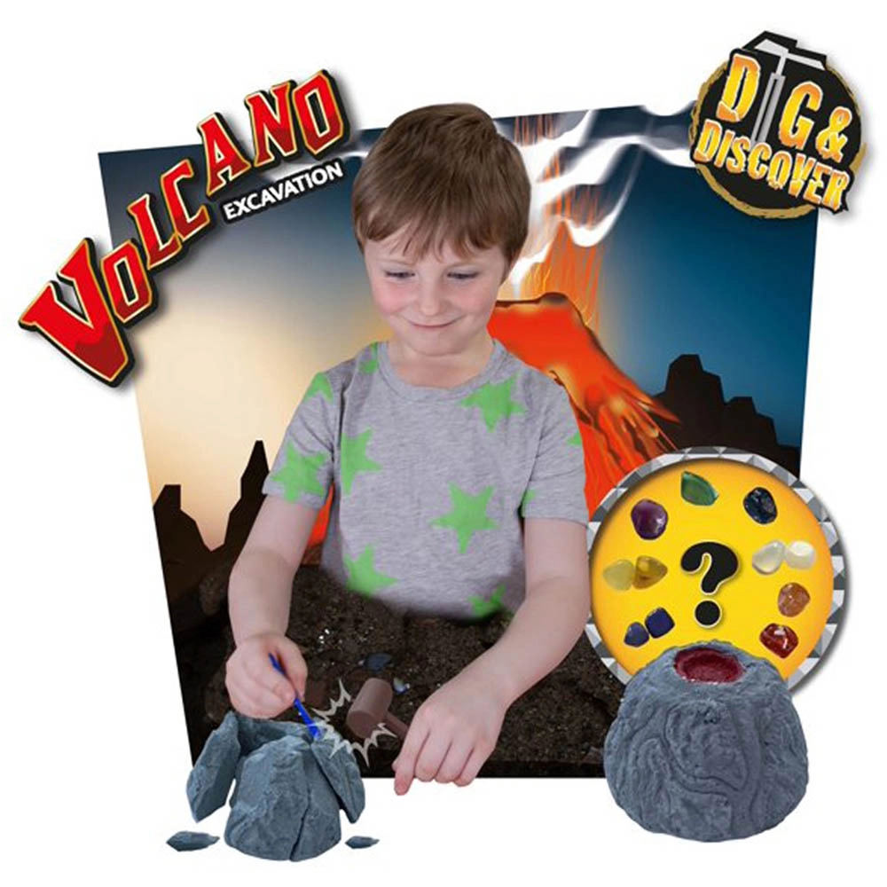 Dig & Discover - Volcano Excavation - 4 years & above
