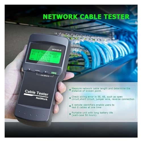 NF-810 - Portable PoE Network Cable Tester