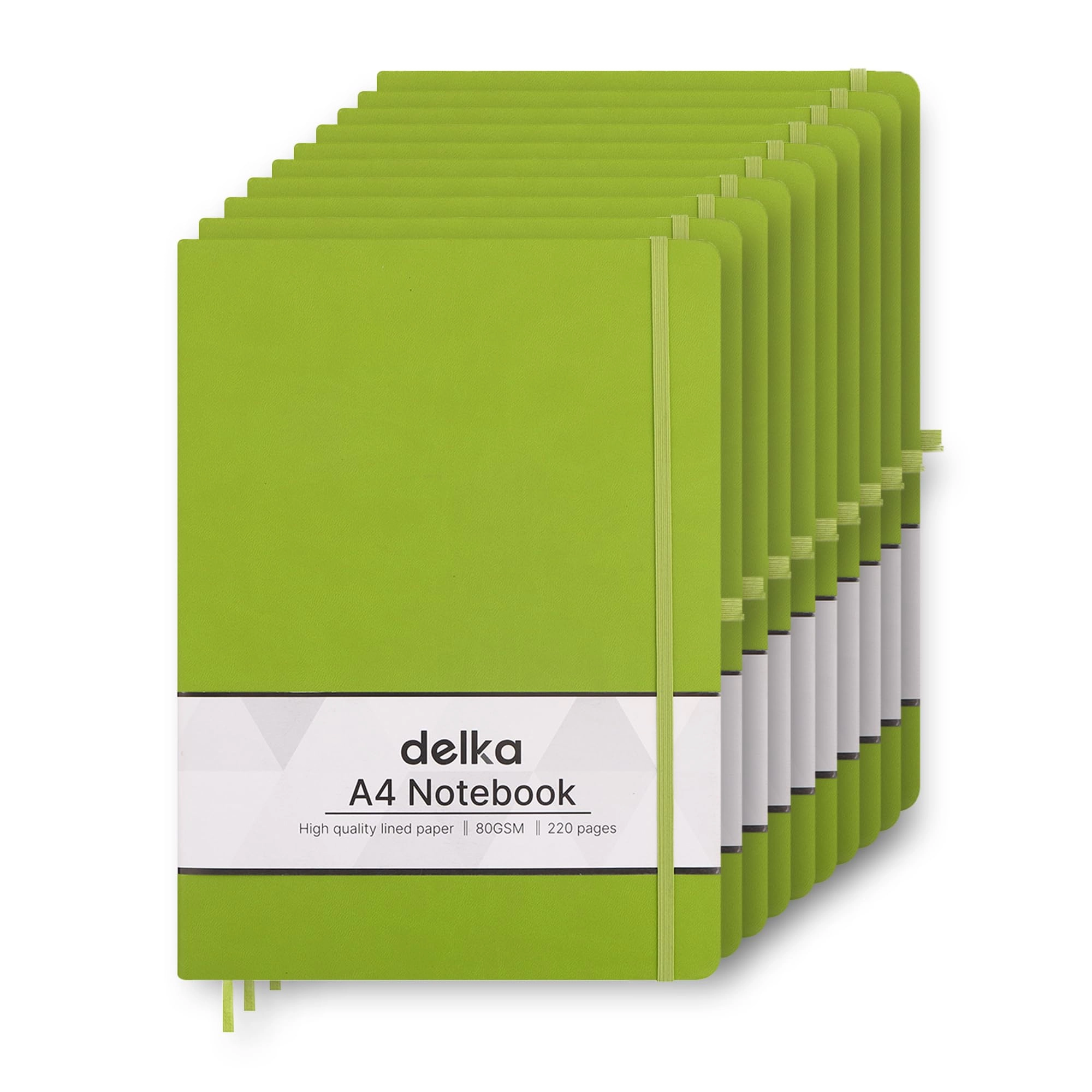 A4 Notebook A4 Hardcover - Lined 80 Sheets