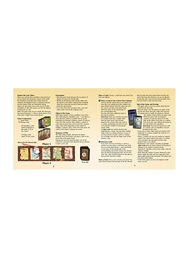 Lost Cities - Card Game