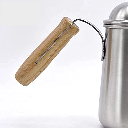 Coffee Pot - 304 Stainless Steel Wooden Handle