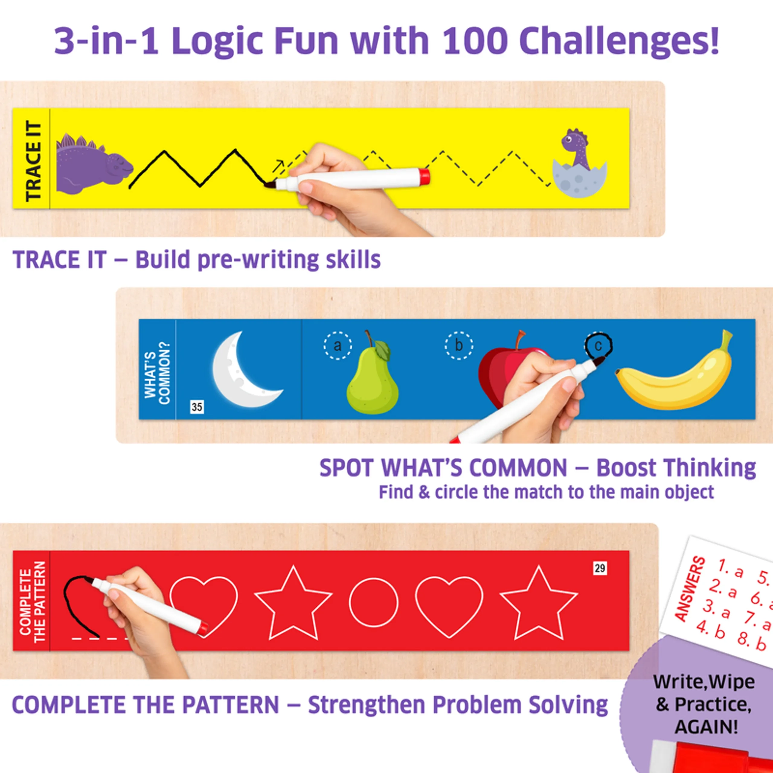 Smart Sticks Jr - 3 to 5 years