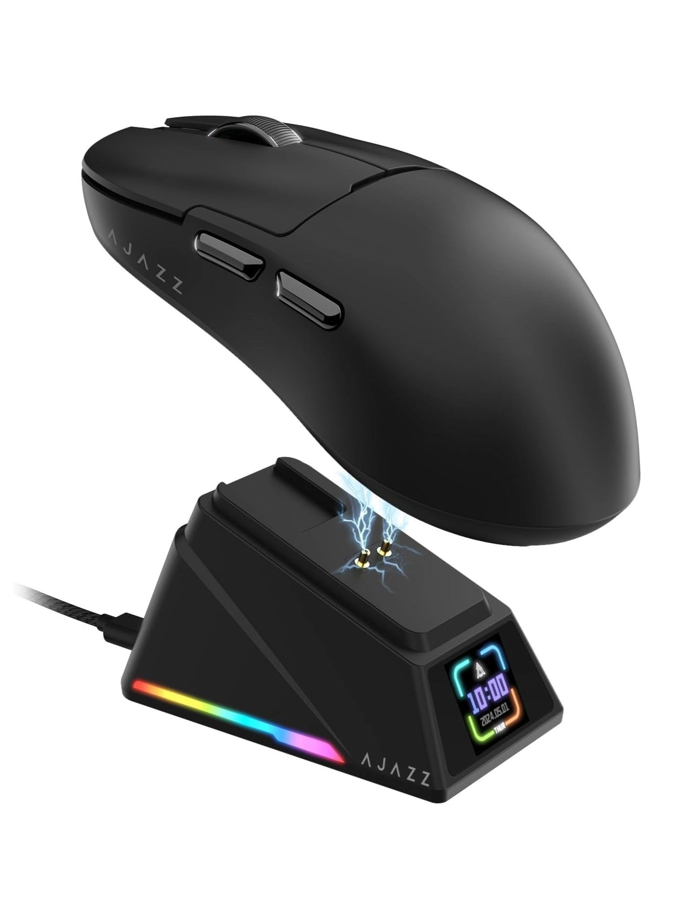 AJ159 PRO Gaming Mouse - 2.4GHz Bluetooth USB