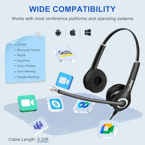 C802EC1 Wired Headset
