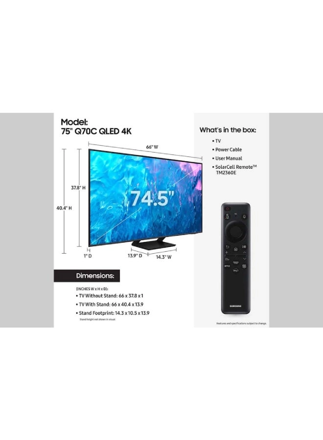QA75Q70CAUXZN - 75 inch