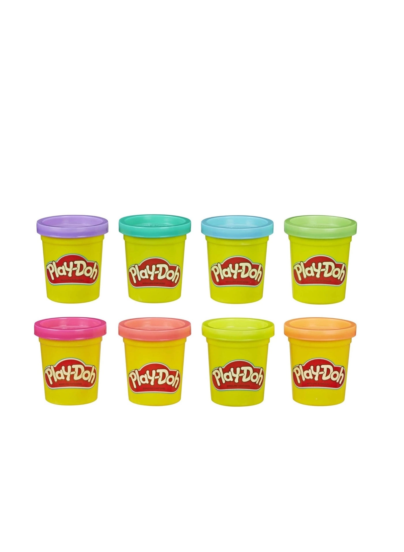 Neon Colors Pack - Modeling Compound 2+ years 8 pcs