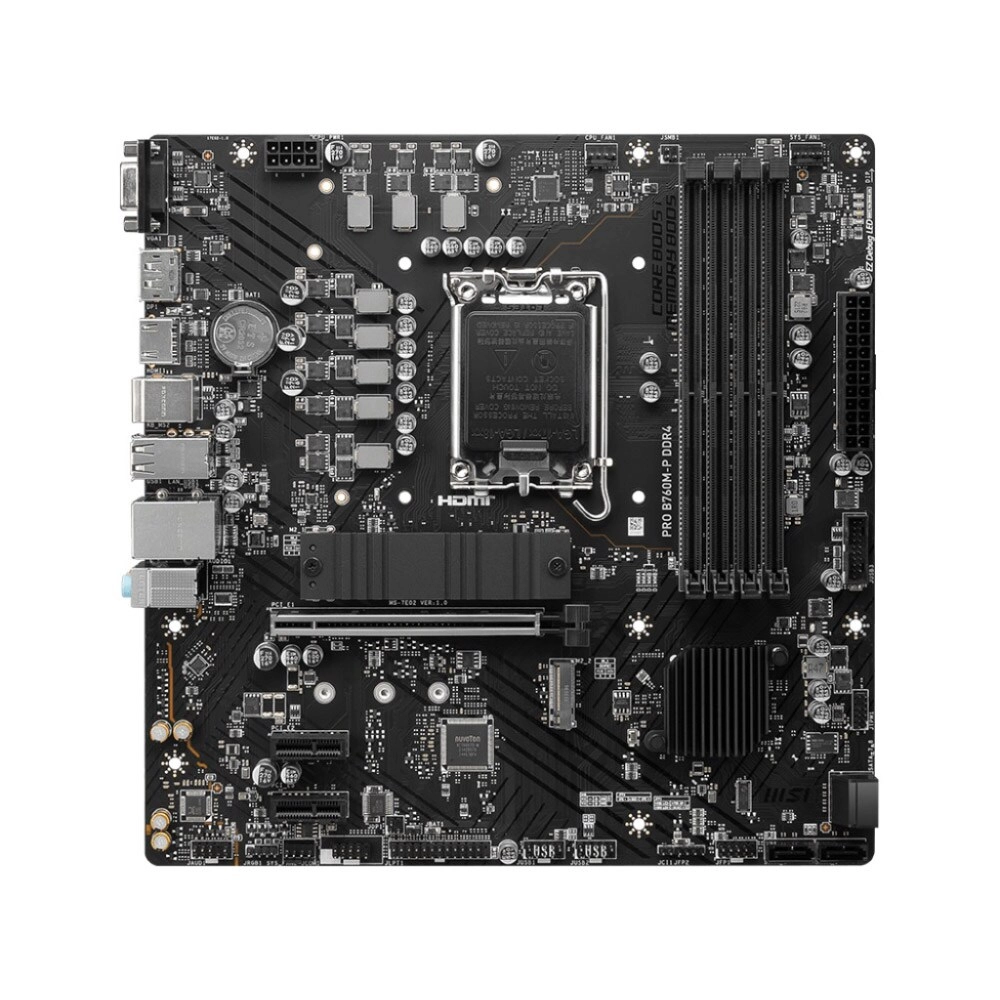 PRO B760M-P - DDR4 LGA 1700 PCIe 4.0