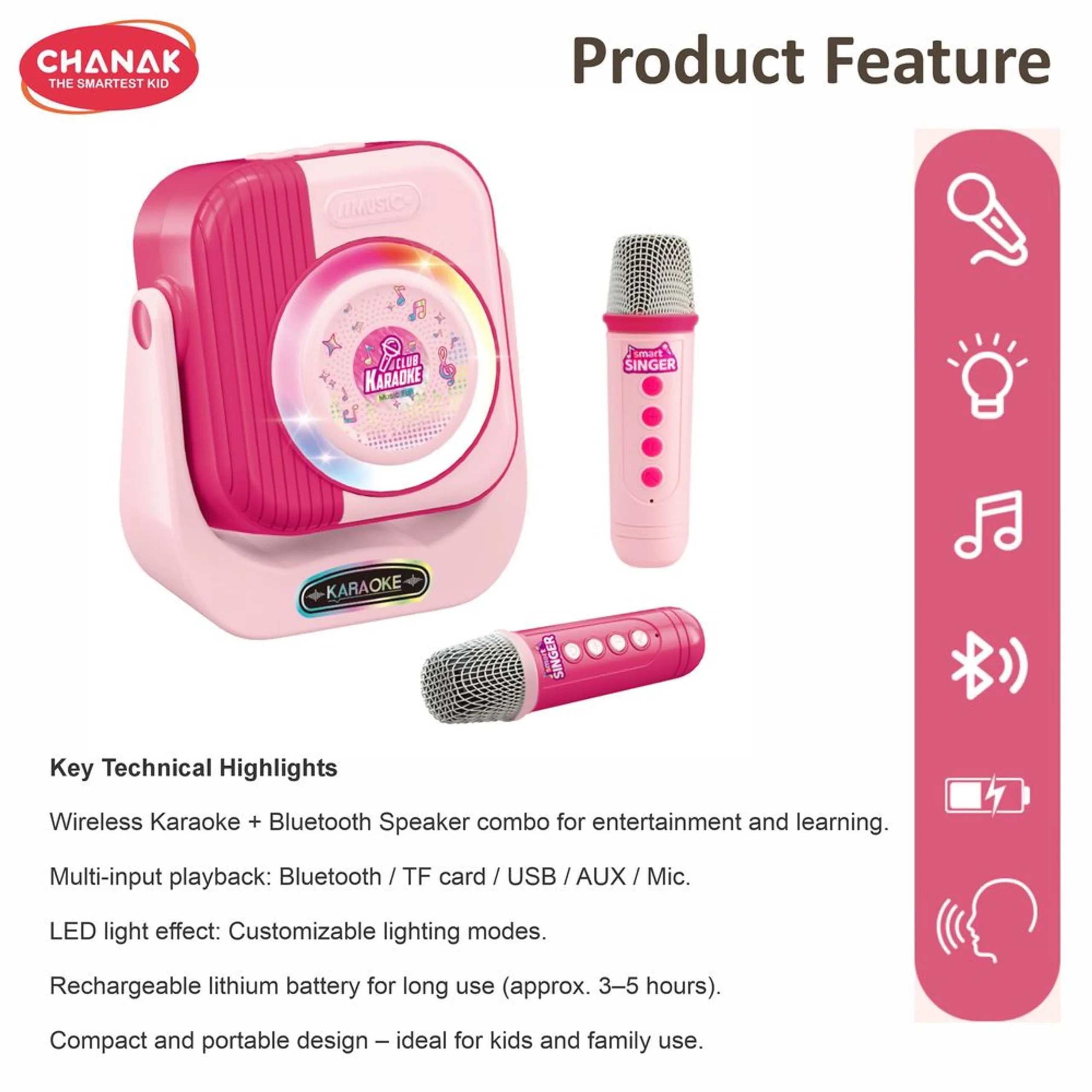 Smart Singer - 2 microphones