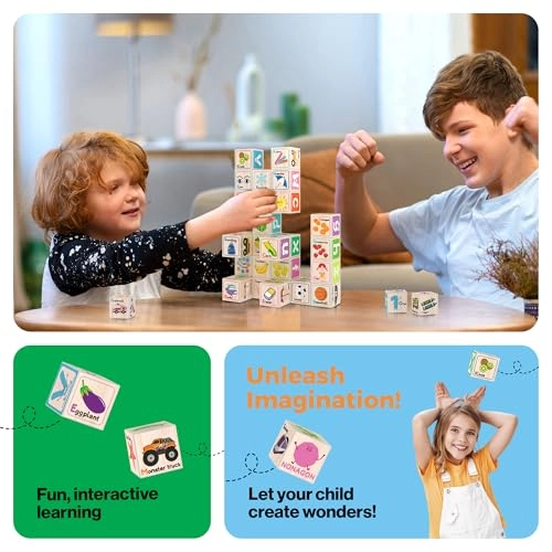 Magnetic Cubes - Animals 36pcs