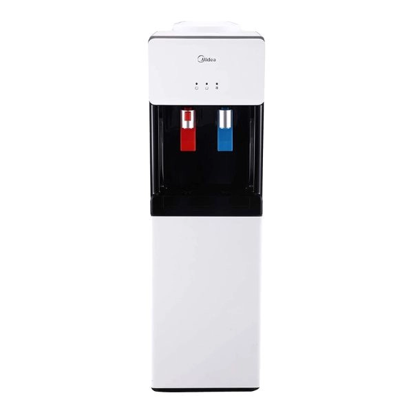 Media Top Loading Water Dispenser - 3-Taps Hot Cold Ambient White