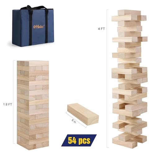 Giant Tumble Tower - 3+ 54 pieces
