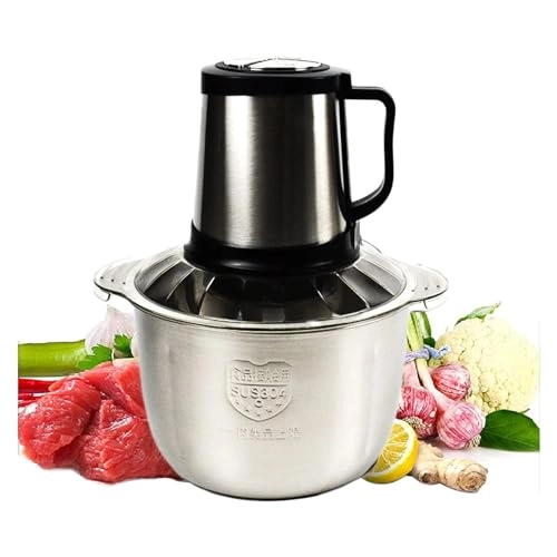 Grinder Chopper Mincer - 5L 800W Stainless Steel