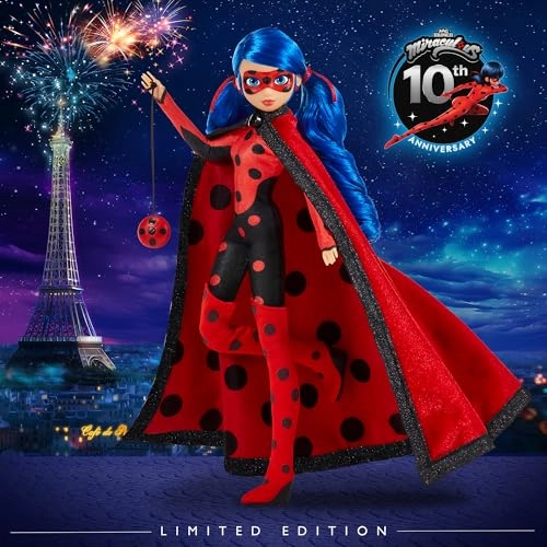 Ladybug Doll - 26cm Limited Edition 10th Birthday Ages 4+