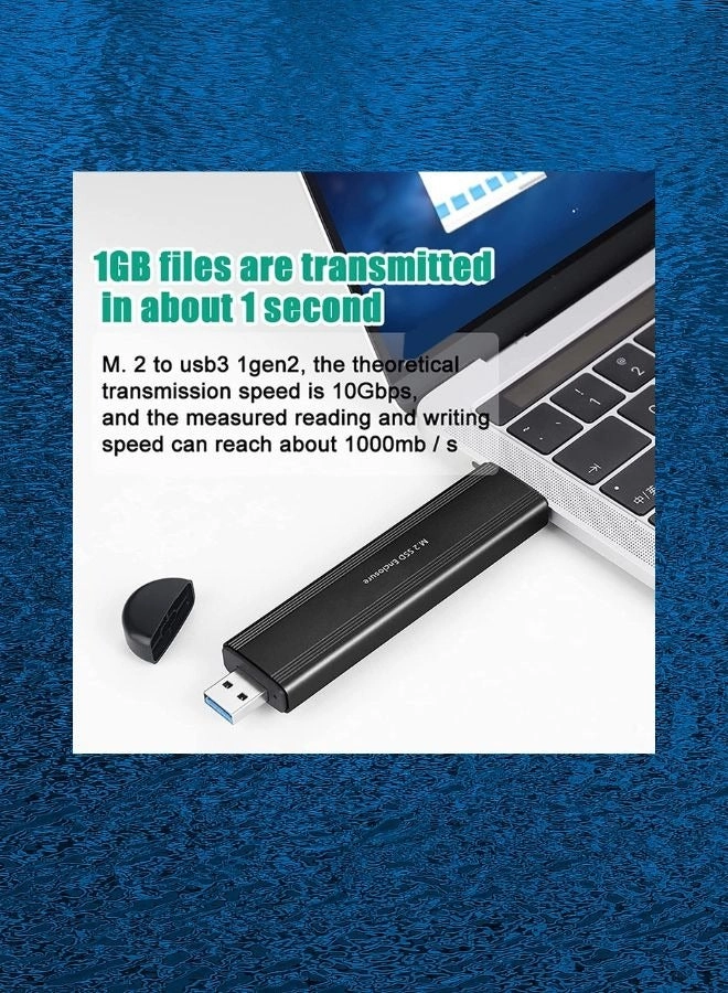 M.2 NGFF NVME SSD Enclosure - 10Gbps USB 3.1