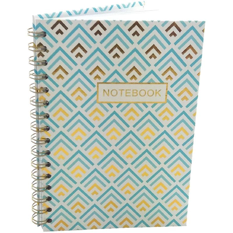 Notebook 19 X 26 cm Spiral - Grid 100 Sheets