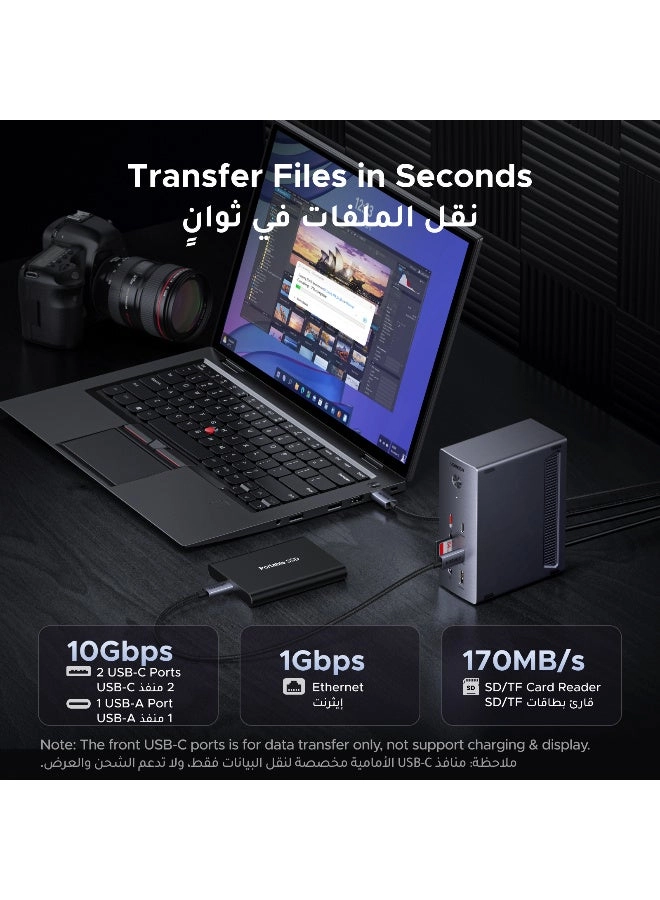 USB C Hub - 14-in-1 Triple Display