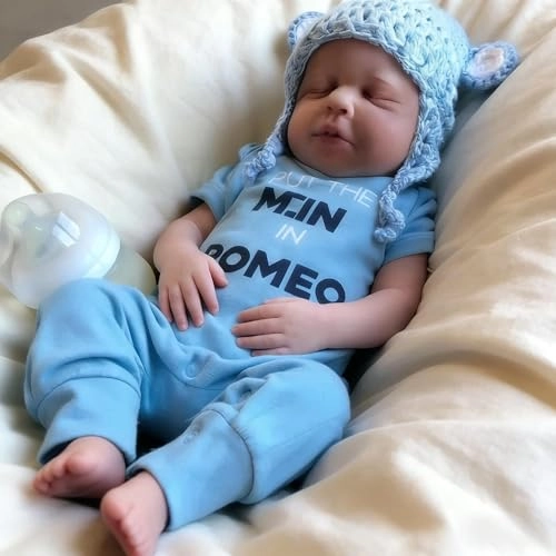 LOULOU Reborn Baby Doll - 20 Inch Vinyl Girl Ages 3+