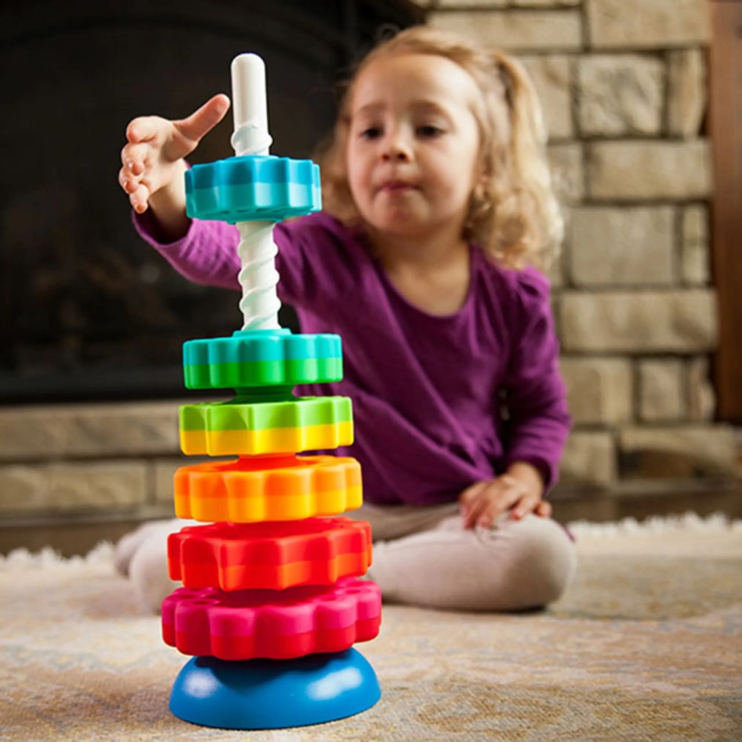 Spin Again Kids Stacking Toy - 1+ Years