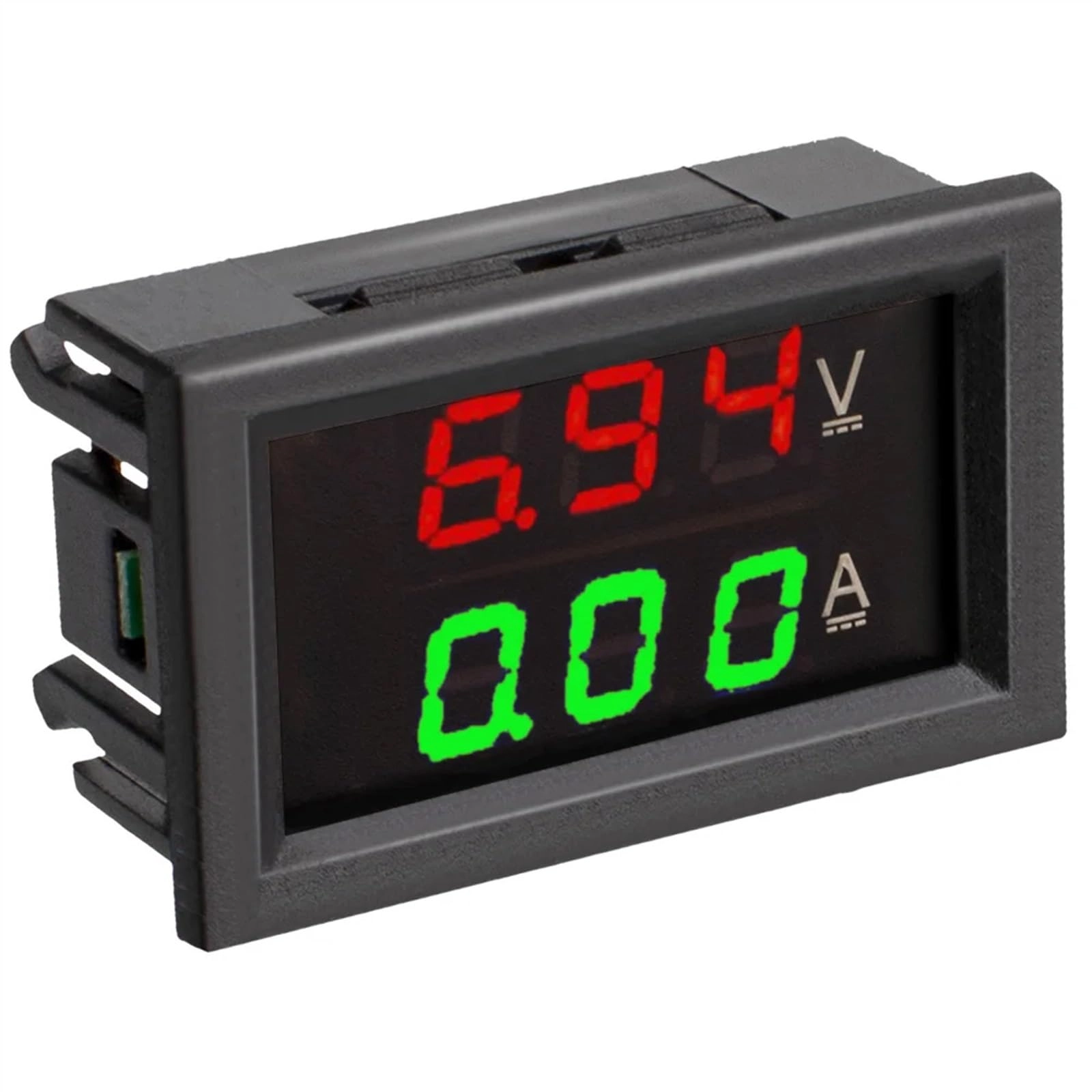 WVCLTVJA Digital Voltmeter Ammeter - 0-100V/10A Dual Display 0.28"