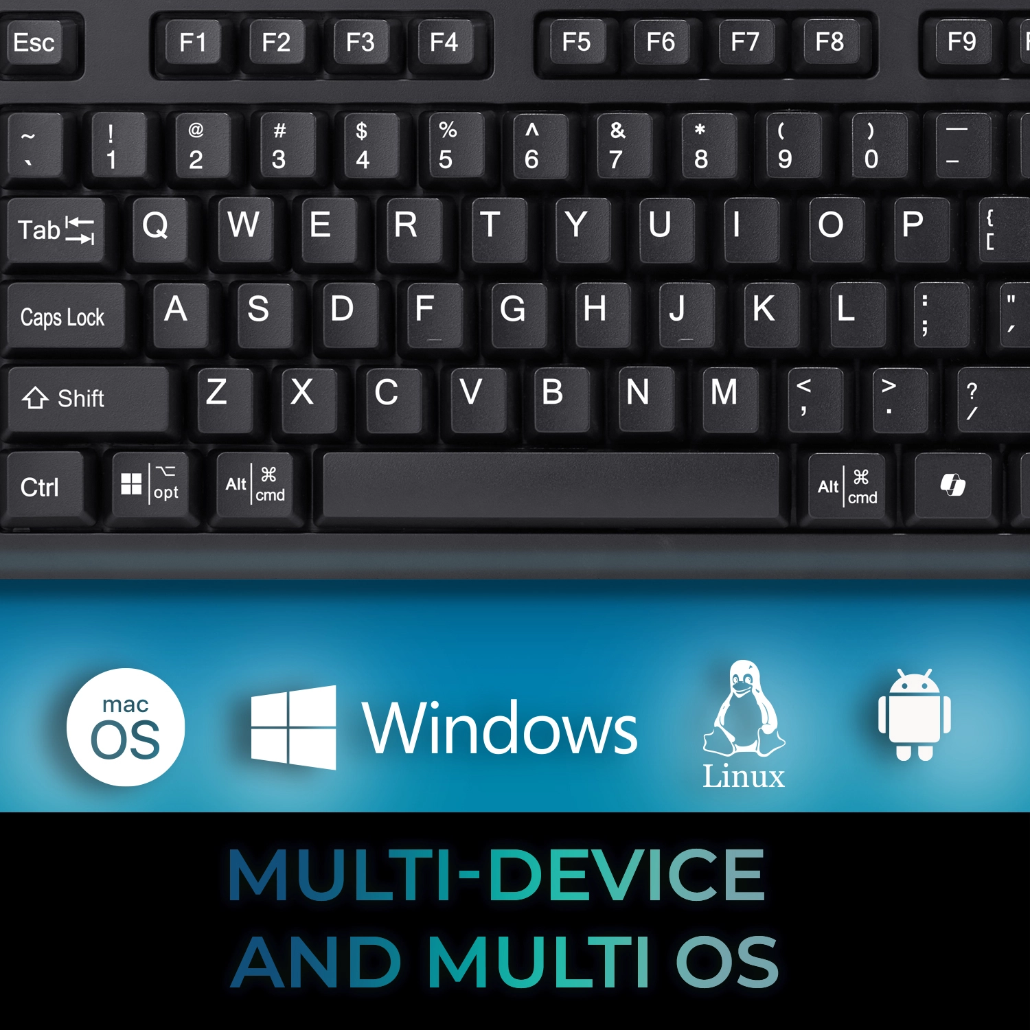 WKB-4050UB - QWERTY Wireless