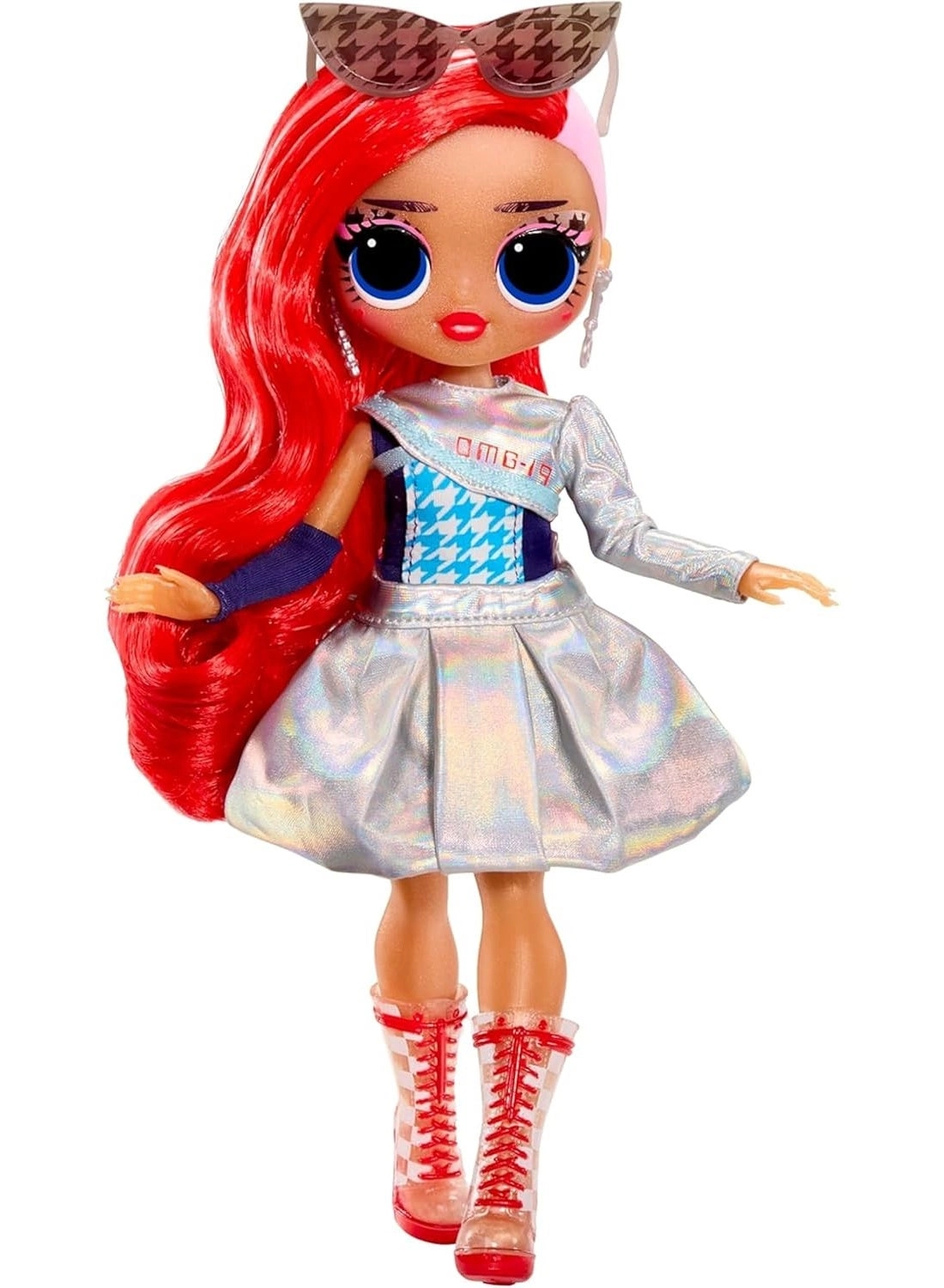 Eye Spy Fashion Doll - Interactive Unboxing Color Change Charm Key Necklace