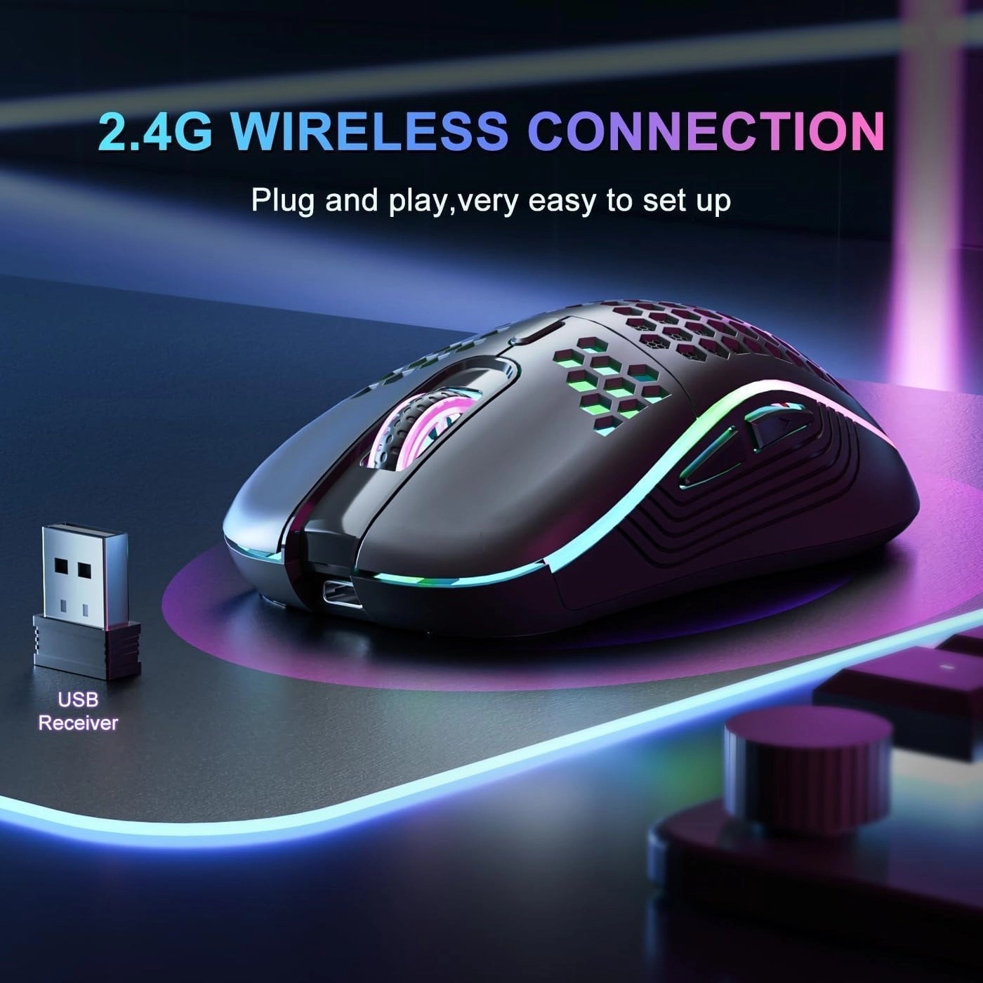Wireless Gaming Mouse - USB