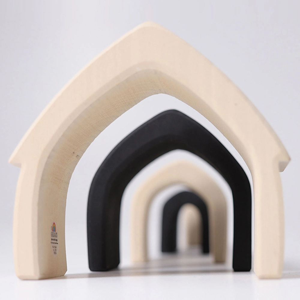 Stacking House - Suitable for 1 year and above 5 pieces