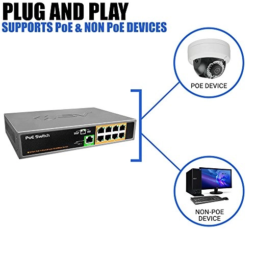 POE-SW801 - 8-ports