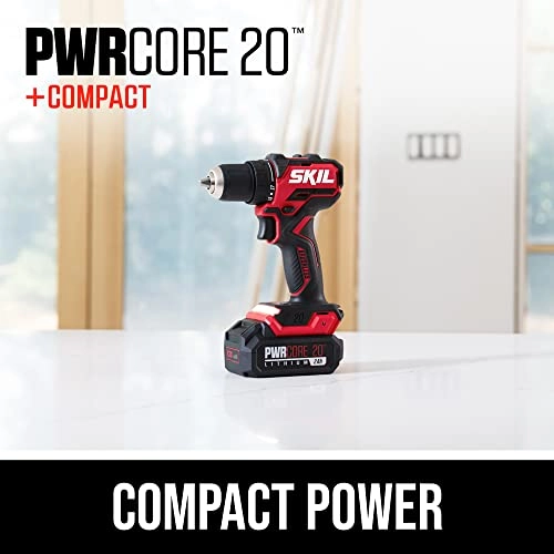 PWR CORE 20 Drill Driver + PWR CORE 20 Impact Driver - 2.0Ah