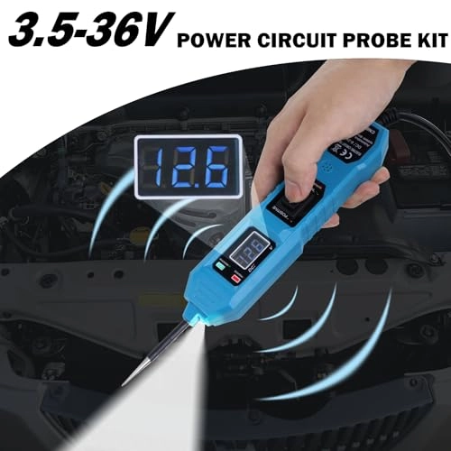 Multifunctional Car Circuit Tester - 3.5-36V AC/DC Digital Display