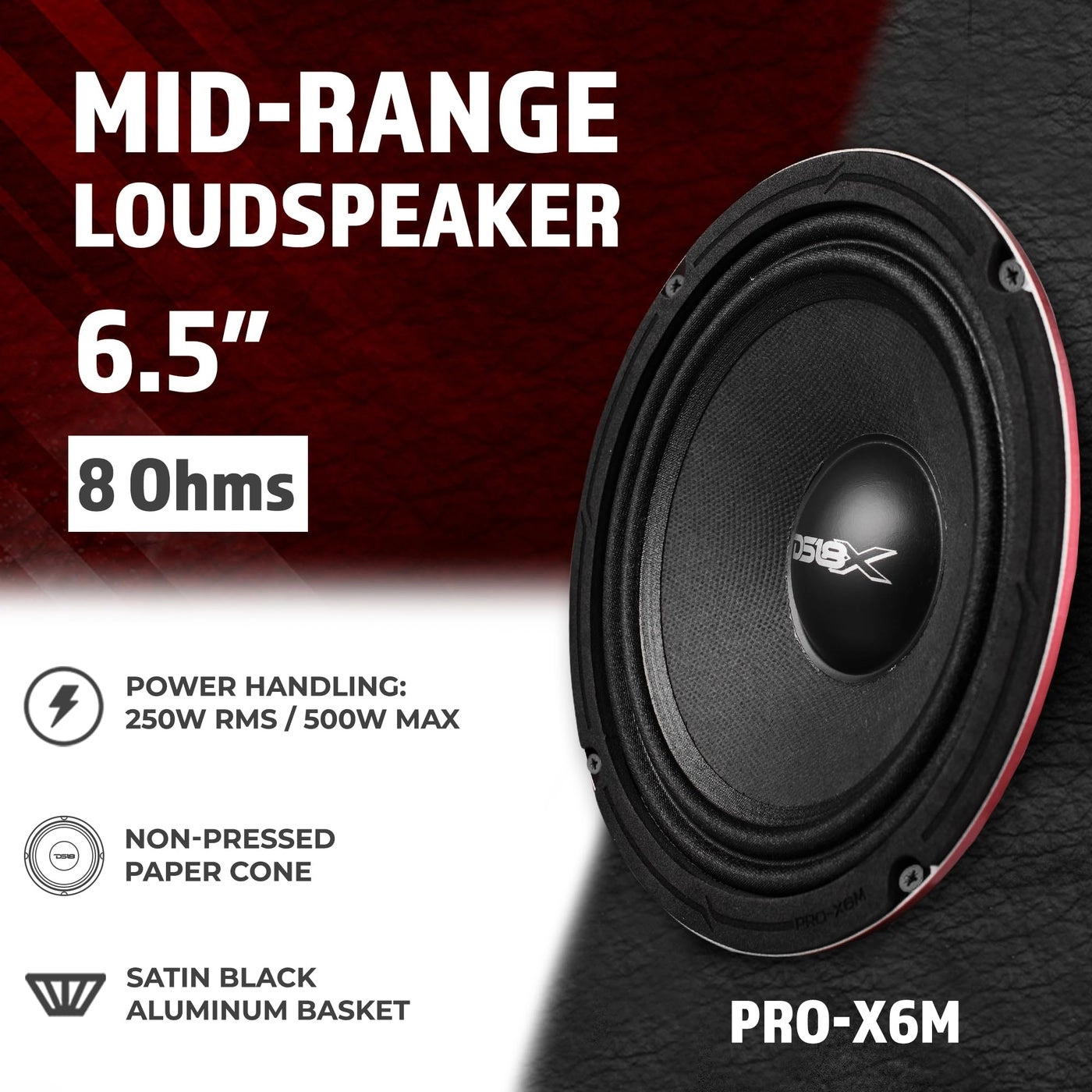 PRO-X6BM - 6.5" Midrange