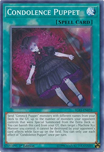 Konami Yu-Gi-Oh!: Condolence Puppet - IGAS-EN059 1st Edition