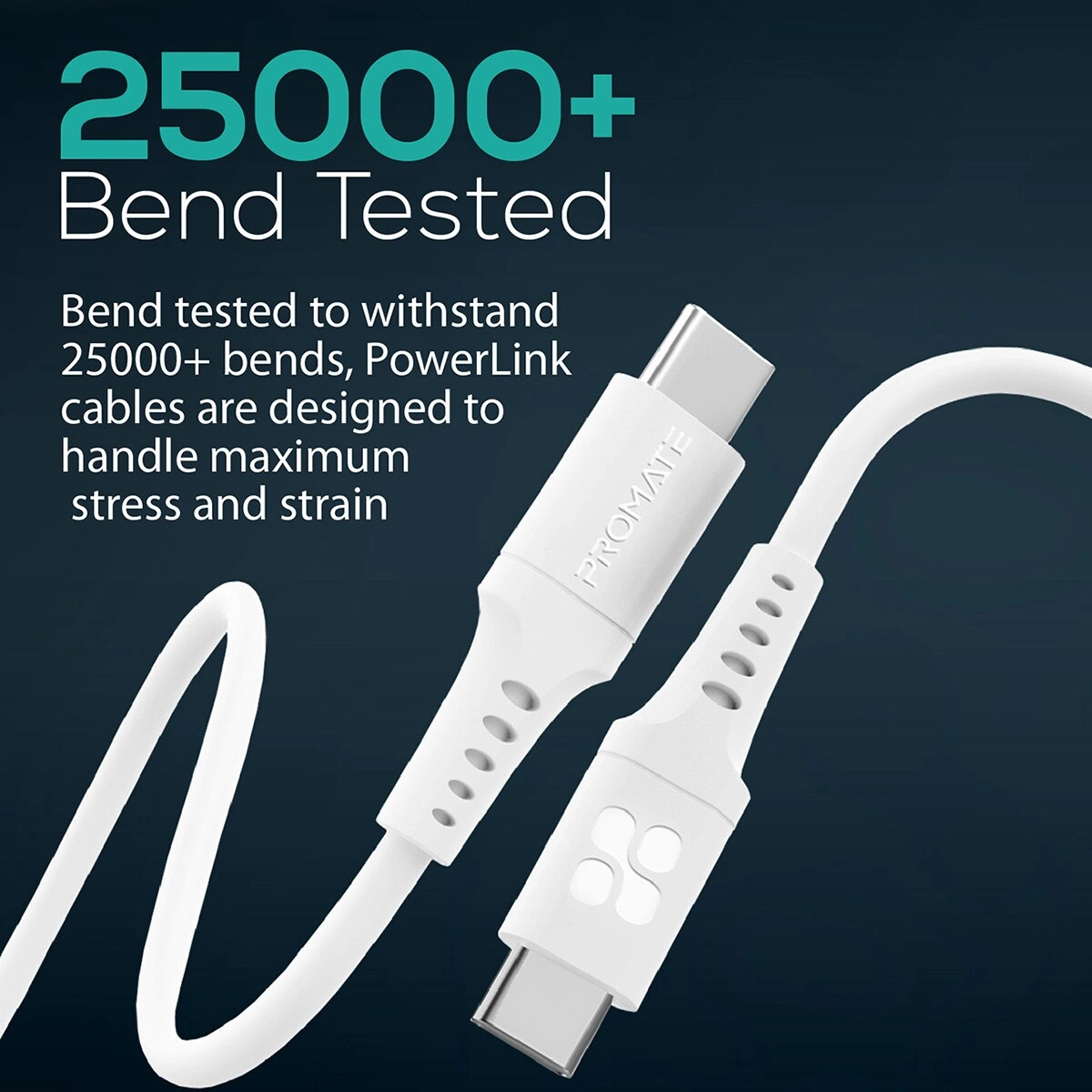 POWERLINK-CC200 Cable 60W USB-C to USB-C 2m