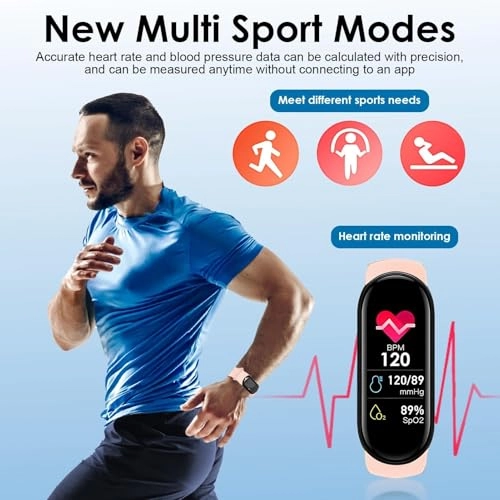 UK-step tracker - Activity Tracker IP67 Waterproof Heart Rate