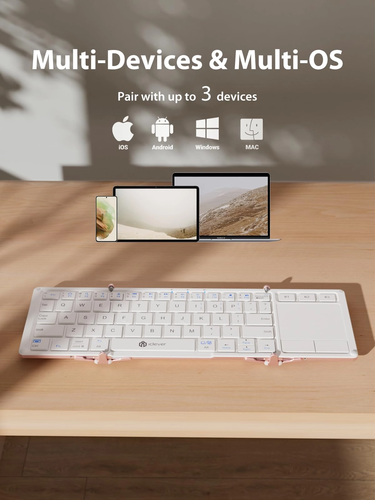 IC-BK08 - QWERTY Bluetooth