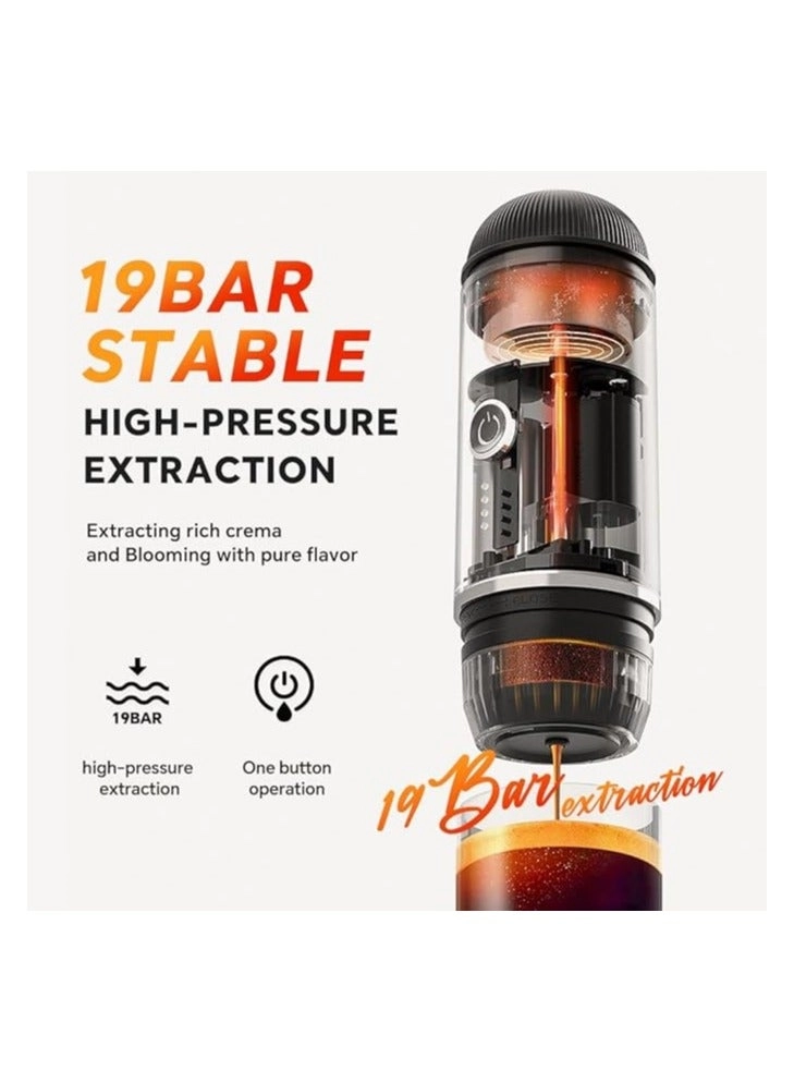 Portable Coffee Maker - powder capsules