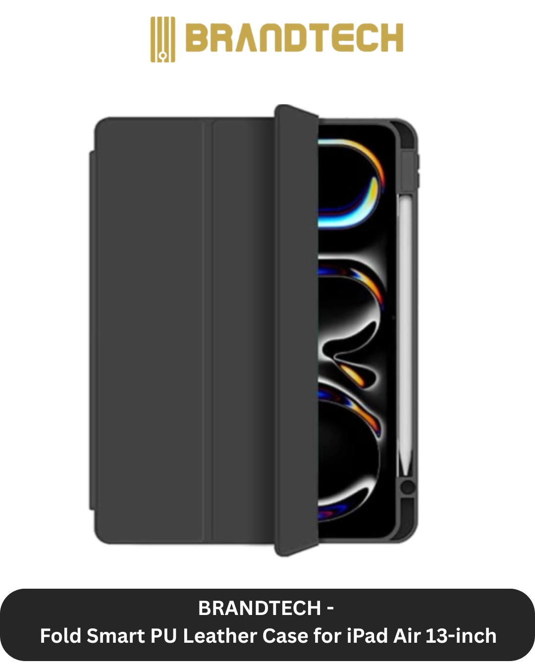 Brandtech Case with Screen Protector for iPad Air 13-inch